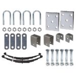 TIEDOWN 3,500 lb Leaf Spring Suspension System, Model #K71-G02-07