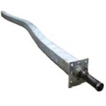 EZ-LOADER 2-Inch Square Drop Center Axle (3,000 lbs.) #250-023784-10