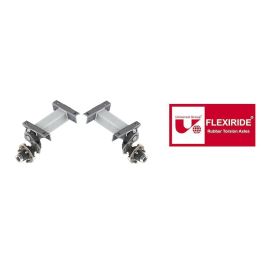 FLEXIRIDE® Torsion Half Axles with 6 Lug Hubs (5,200 lbs) #FF-520B-6