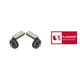 FLEXIRIDE® Torsion Half Axles with Drums and Brakes (3,500 lb.) Model #FF-350BE-4