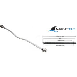 MAGIC TILT 2" Square Drop Center Axle with Hubs #PH4101 (3,500 lbs.)