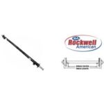ROCKWELL 73-Inch Straight Round Tube Trailer Axle (3,500 lbs.) #35730580