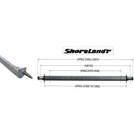 SHORELAND'R 92-Inch Galvanized Drop Axle Trailer (3,500 lb.) #7150900