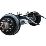 10k Lippert Trailer Axle - 10000 lb Electric Brake 8 lug (With Springs and Ubolts)
